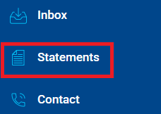 A screenshot from the Emergency Services Health member portal